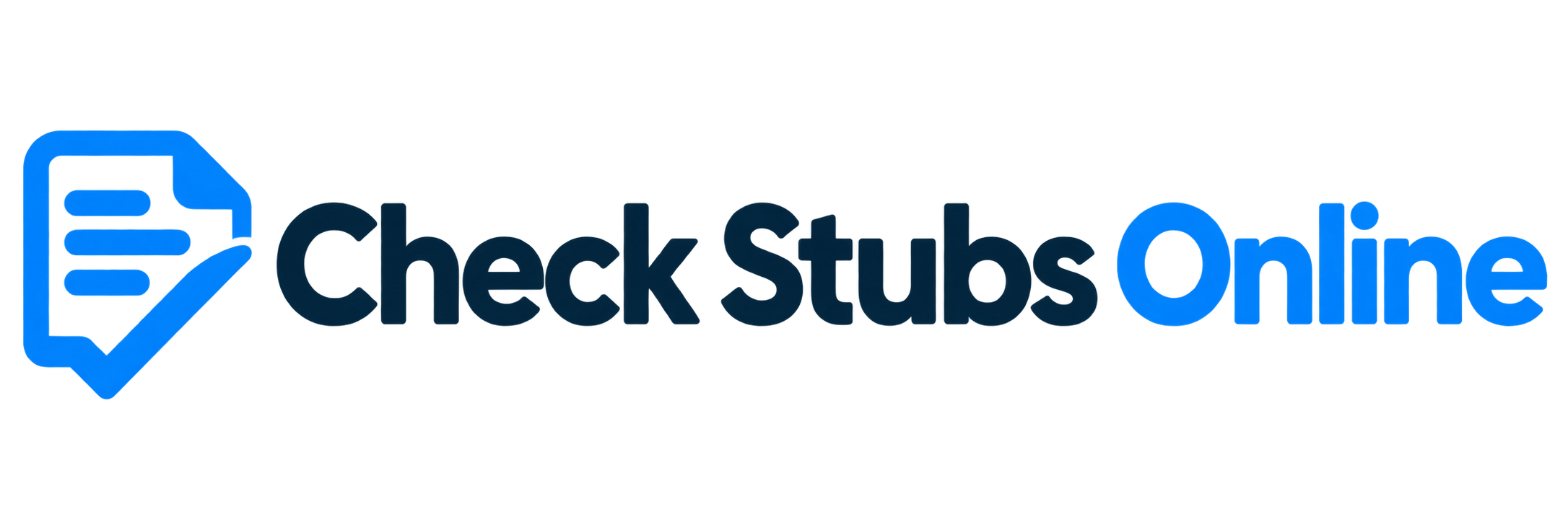 Check Stubs Online
